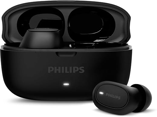 Fone de Ouvido Sem Fio PHILIPS TWS TAT2500BK - ANC e 24h Bateria