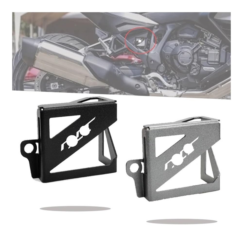 Moto Coperchio Serbatoio Fluido Freno Per NT1100 NT 1100 2022 NT1100 DCT 2023CNC Accessori Moto Freno Posteriore Serbatoio Fluido Copertura Protezione Tazza Di Olio Di Protezione
