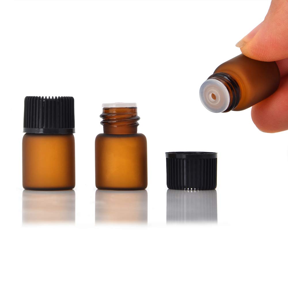 TIANZD 50 Pièces Mini 1ml Bouteilles en Verre D'huile Essentielle avec Orifice Réducteur, Flacons en Verre Vides apour Huiles Essentielles Aromathérapie TIANZD 50 Pièces Mini 1ml Bouteilles en Verre D'huile Essentielle avec Orifice Réducteur, Flacons en Verre Vides apour Huiles Essentielles Aromathérapie