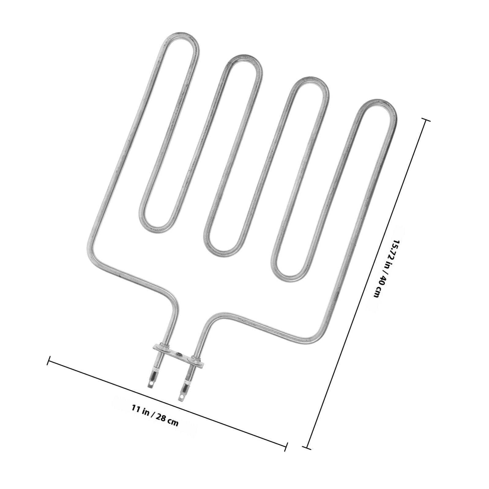ifundom Élément Chauffant Sauna Robuste INOX Accessoire de Remplacement pour Poêle Sauna et Adapté à Tous Types