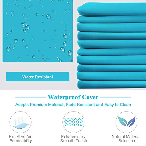 image for Tangkula Patio Corner Sofa Set 3 Piece, Outdoor Rattan Sofa Set, Inclu