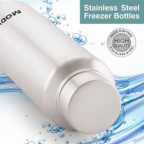 Image of MODWARE Kodaq Stainless Steel Water Bottle 1000 ml, Single Walled, ISI Certified I Leak Proof Lid, Rust Proof I Fridge Bottle I for School, Office, Gym