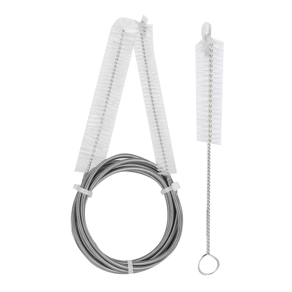 Soapow Universal Ventilator Respirator Hose Tube Stainless Steel Cleaning Brush CPAP Cleaner Supplies, M(1315005-AM85-2021-FBM)