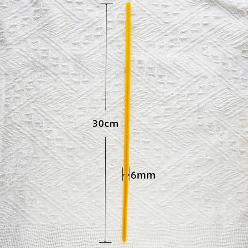 Limpiadores de tuberías dorados de 200 piezas, material flexible para artesanías 6
