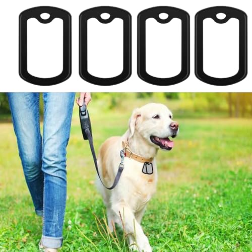 12pcs Dog Tag Silicone Silencer, Black Military Dog Tags Silencers for Authentic Military Id Tags Rubbers to Reduce Noise and Protect Tag, 52 x 31 mm/ 2.04 x 1.22 Inches. 12pcs Dog Tag Silicone Silencer, Black Military Dog Tags Silencers for Authentic Military Id Tags Rubbers to Reduce Noise and Protect Tag, 52 x 31 mm/ 2.04 x 1.22 Inches.