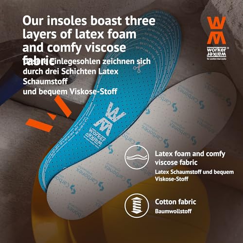 Plantillas Carbonex Pro 6 Pares para Hombre y Mujer miniatura 5