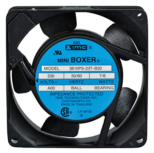 Ventilateur 230 VAC contre la surchauffe des armoires électriques 92mm