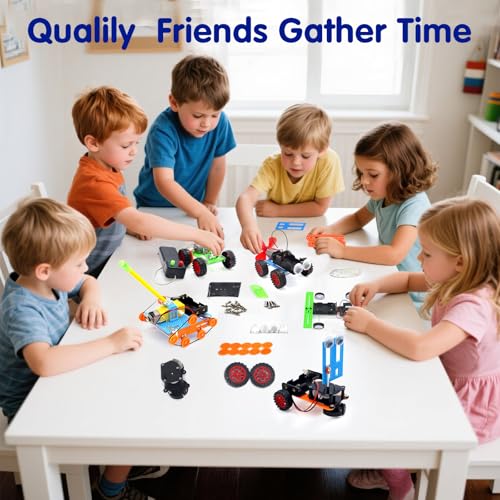 STEM Kits for Kids Age 6-8, 8-12 | Robot Kit,Robotics Building Science Activities, STEM Crafts for Boys |Toys Gift Ideas for 6 7 8 9 10 11 12 Years Old Boys - Image 7