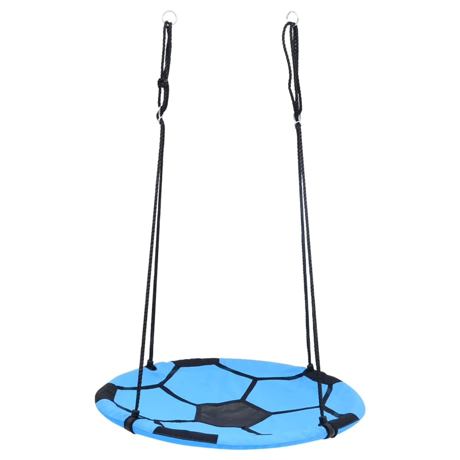 Altalena a Nido con Trama a Pallone da Calcio 100 cm,Giochi e Giocattoli,Attrezzatura Gioco per Esterni,Altalene e dondoli-93145