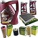 Produktbild QR-Parts Set 85474276 WK 820/1 CUK 3172 HU 718/1 k MN7908-1 MN7908-5 C 12 178/1 Inspektionspaket 7 L Energy Premium 5W-30 + MANN Filterpaket 10932324