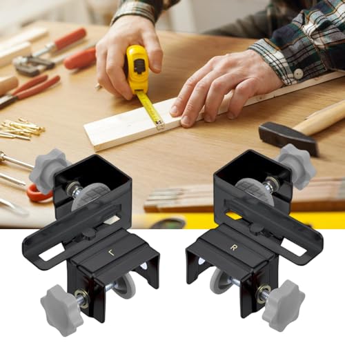 Clip de fixation rapide réglable pour alignement de façade de tiroir