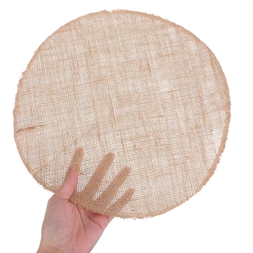 Set de table en toile de jute pour déco champêtre de Thanksgiving et repas de fêtes en famille