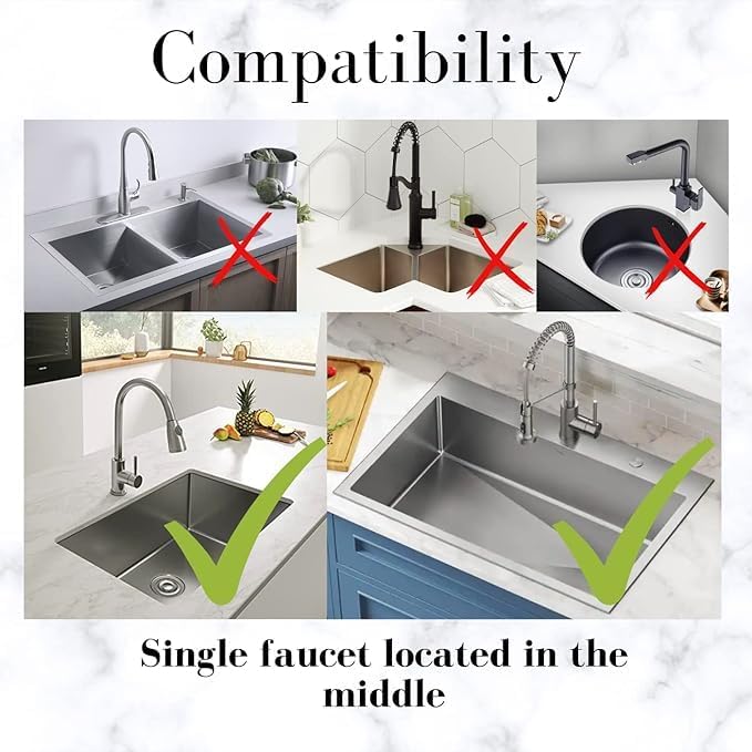 Miniatura 6 de Soporte grande para esponja para fregadero de cocina, plástico flexible, organizador de jabón con agujeros de drenaje, almohadilla de secado para