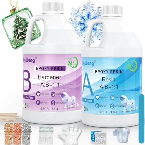 Kit Resina Epoxi 3780ml, Transparente