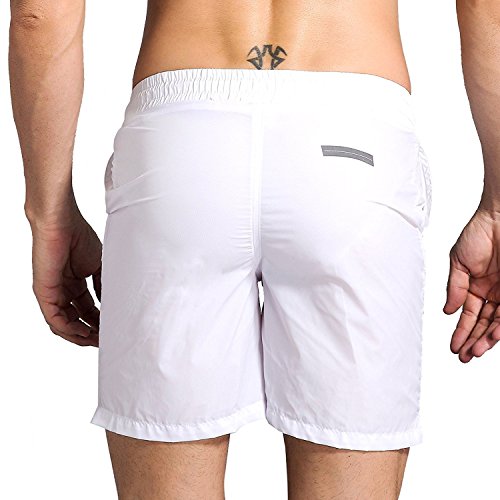 Banana Bucket Men's Bermuda Shorts Quick Dry Swim Trunks Beach Swimsuit with Pockets4