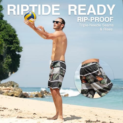 Image of Kanu Surf Mens Barracuda Swim Trunks (Regular & Extended Sizes)