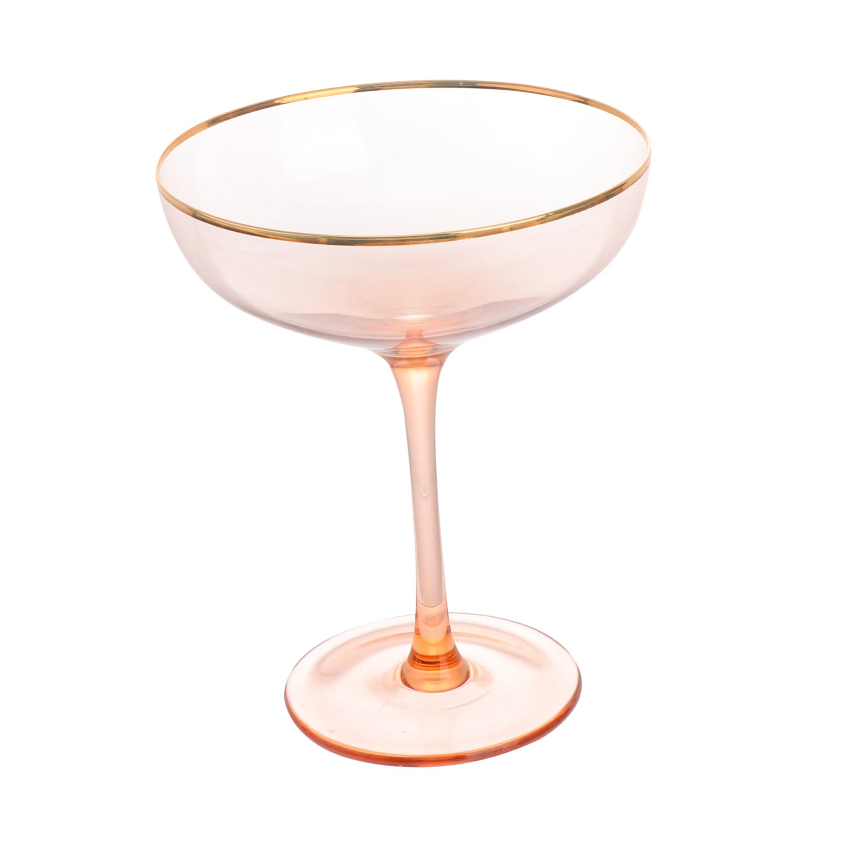 PRETYZOOM 1Pc Creative Rim Cocktail Glass Elegant Drinking Glass for Party Toasting Flute for Weddings Juice and Decor