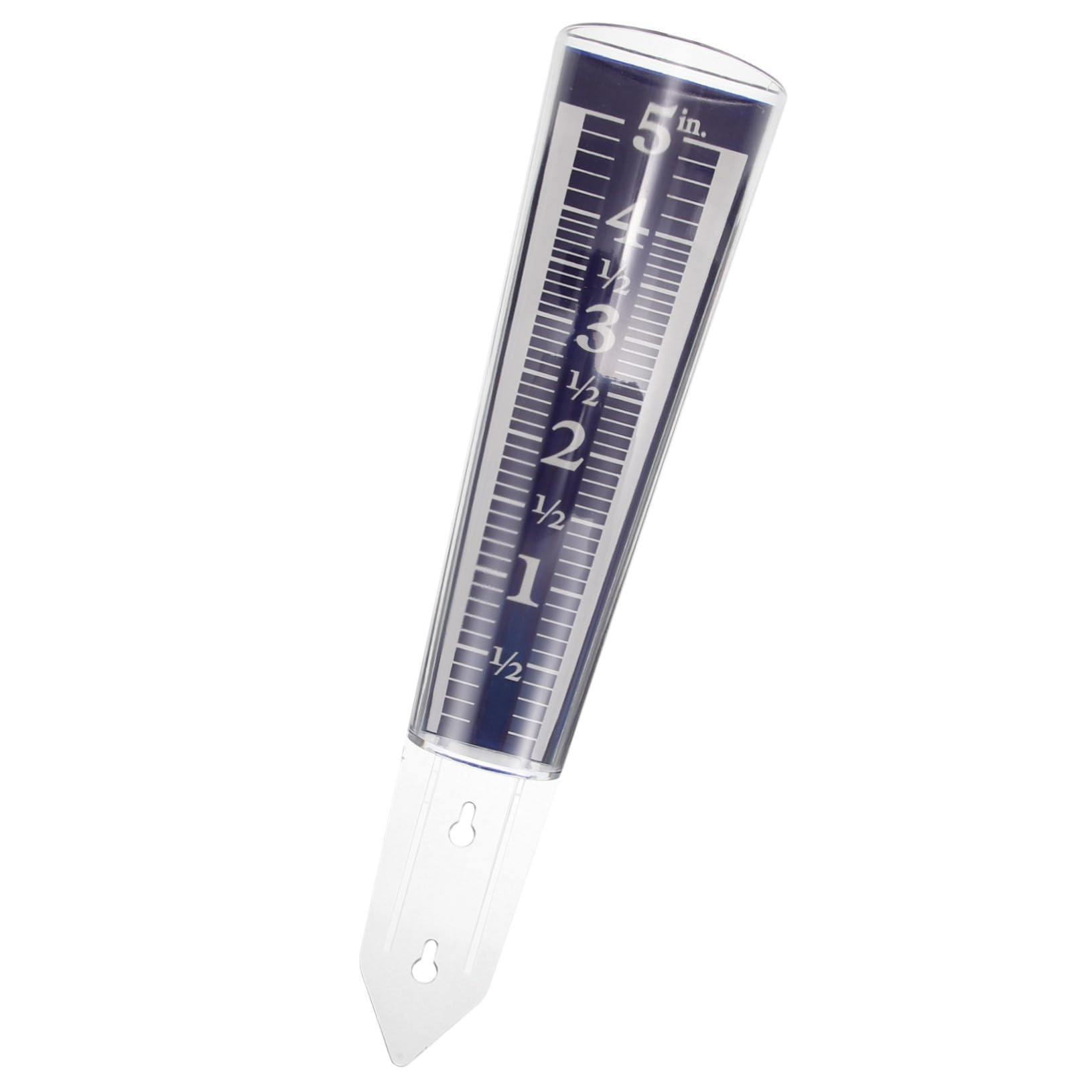 5stücke Rain Gauge Transparent Mit Präziser Regenmesszylinder Für Außenbereich Garten Regenmesser Langlebig Und Einfach Abzulesen Für Gartenbewässerung