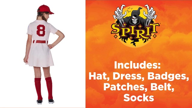 Disfraz Dottie para Niñas - A League of Their Own miniatura 4