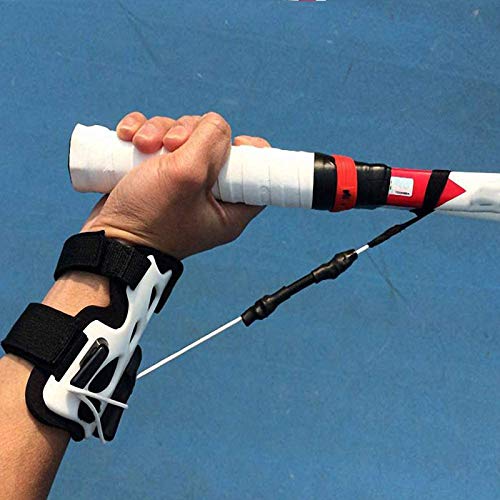 YJSD Allenatore di Tennis Professionale Pratica di Servizio Attrezzo di Allenamento Sportivo con Macchina della Palla, Fascia di Resistenza del Sistema di Resistenza al Tennis