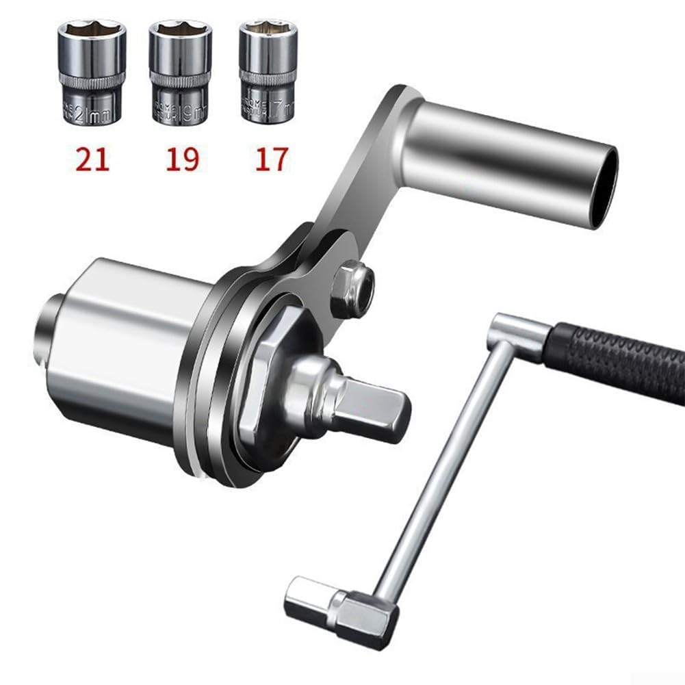 Llave dinamométrica de 12 pulgadas con diseño de fácil agarre, perfecta para quitar tuercas de llanta de coche y camión con alta salida de par