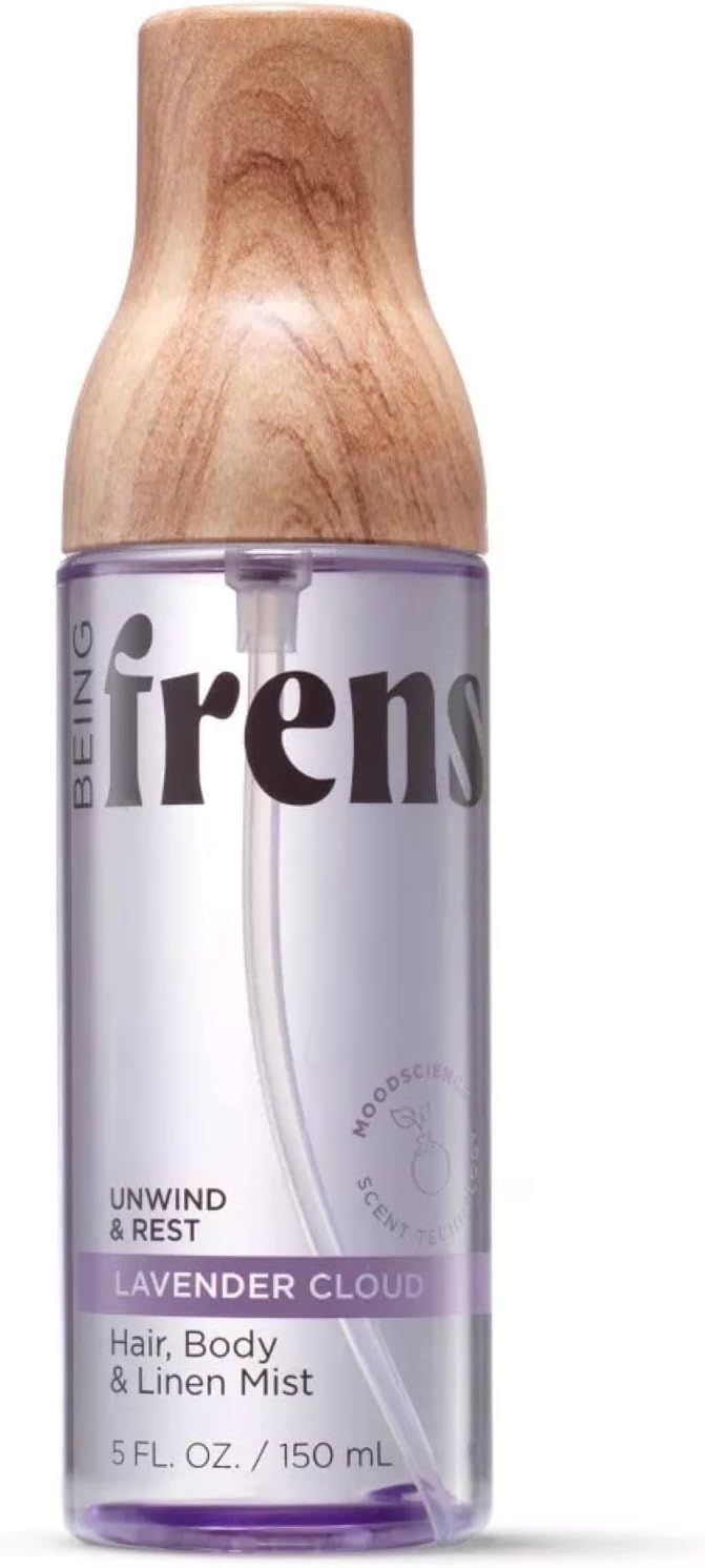Being Frenshe Lavender Cloud Hair, Body & Linen Mist Body Spray - 5 fl oz (150 mL) - Unwind & Rest Spray (1 Pack)
