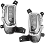 Daytime Running Light, LED with Fog Lamp Cover Front Bumper Fit Replacement for Kia Seltos 2020 2021