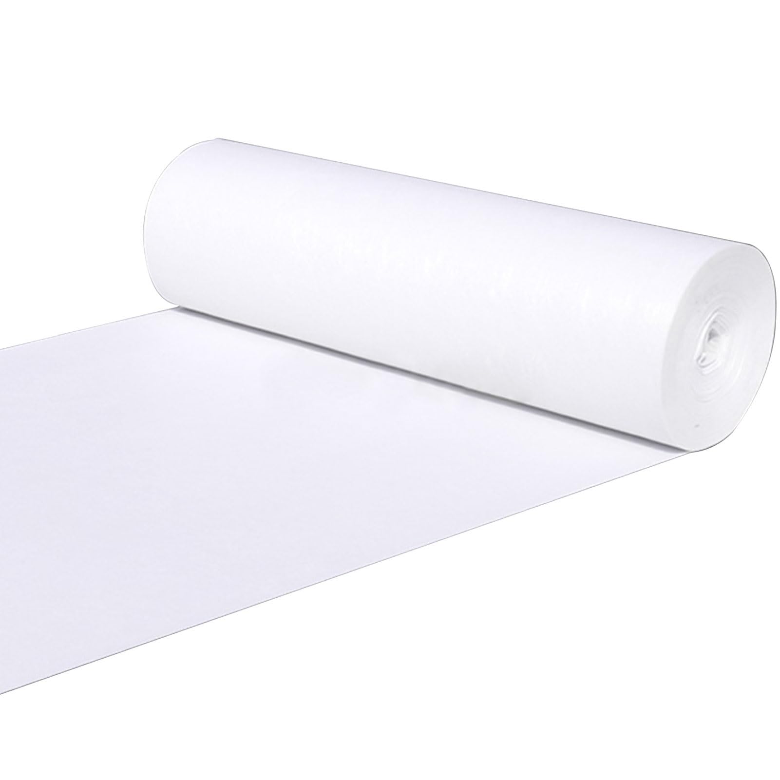 Hochzeits-Gangläufer, weißer Teppichläufer, Laufsteg-Teppich, 2 mm dick, Event-Zeremonie-Teppich, Gehweg-Teppiche, Rolle für Party, Hochzeit, Weihnachtsdekoration, schneidbar ( Size : 1x10m )