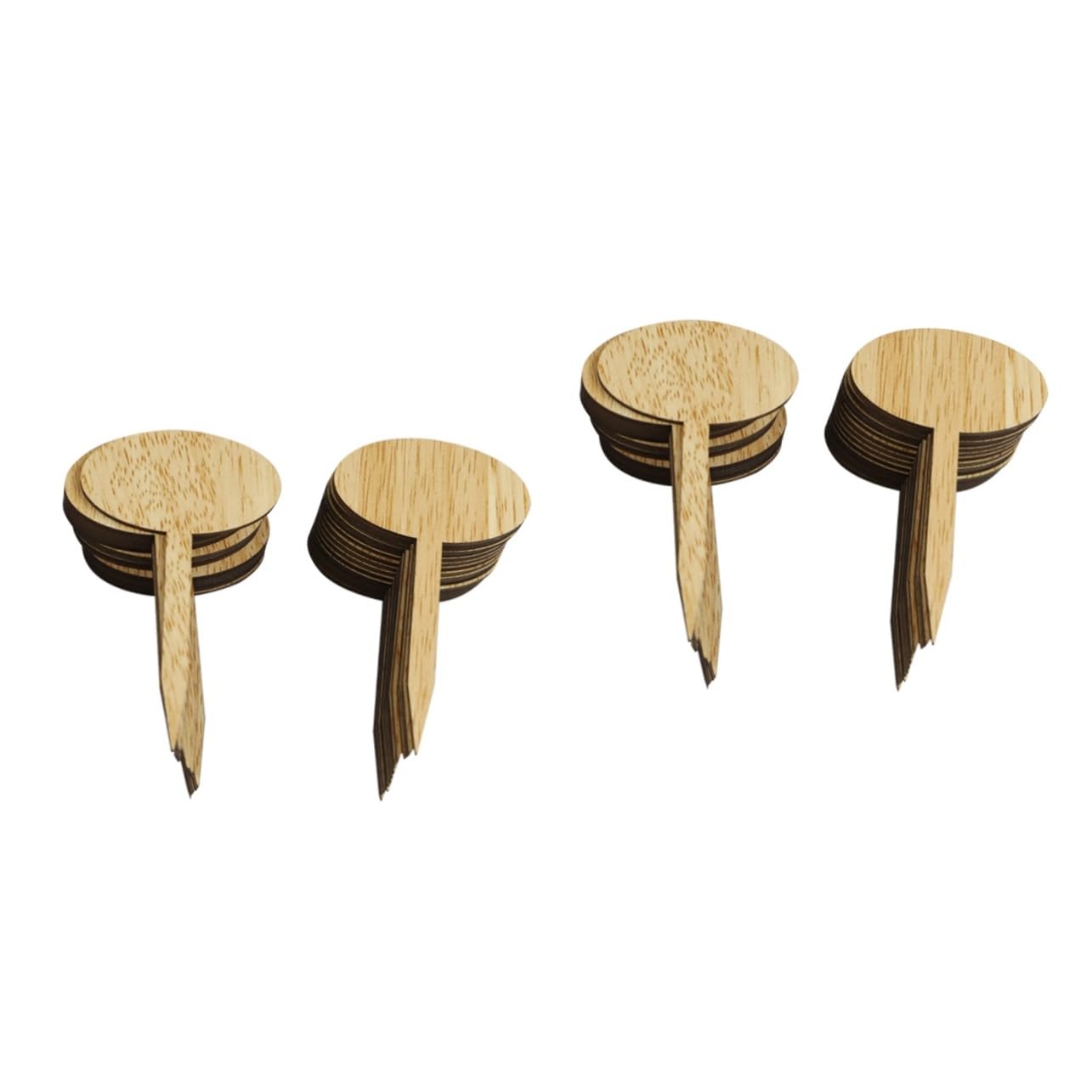 Abaodam 100pièces Étiquettes De Jardin Marqueurs De Plantes Pour Décoration De Jardin Et Projets Étiquettes Reutilisables Élégantes Pour Petits Pots