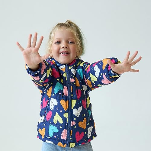 Winter Coats for Kids with Hoods (Padded) Light Puffer Jacket Outerwear for Baby Boys Girls Infants Toddlers2