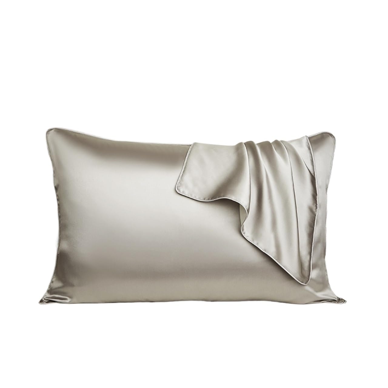 Silk Pillowcase Silk Pillow Case Pure Silk Pillowcase Real(FLAMINGO)