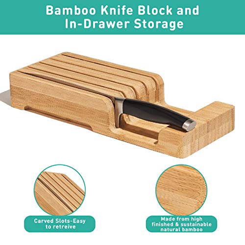 Bamboo-Knife-Block-and-In-Drawer-Storage-Display-Stand-and-Organizer-Holds-to-Five-8-Inch-Knives-Hand-Finished-Sustainable-Bamboo-1378-L-x-54-W-x-21-H-Inches-Knives-Not-Included-Gen-2