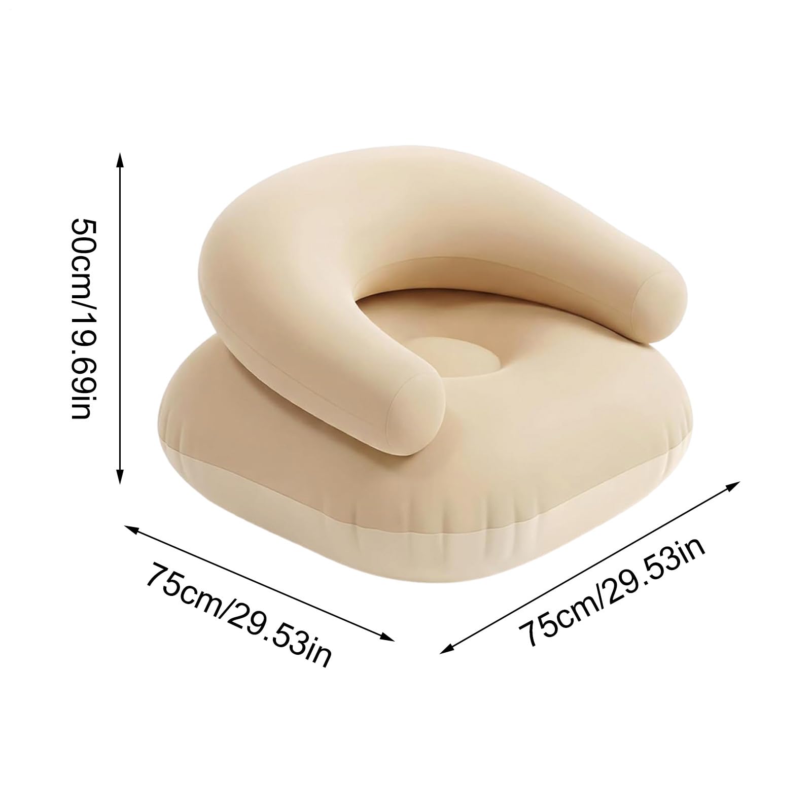 Générique Canapé Gonflable pour Camping - Mobilier à Gonflage Rapide | Siège Pliant Autogonflant,pour Le Repos, la, Le Jardin, la Plage, fêtes de Match, Les Vacances, Festivals de Musique, Les