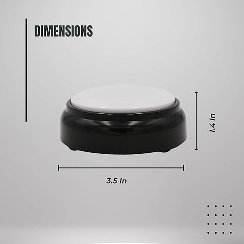 Miniatura 6 de Reloj despertador con botón parlante, simplemente pulsa el reloj parlante para personas mayores, niños y adultos jóvenes. Reloj de botón con día y