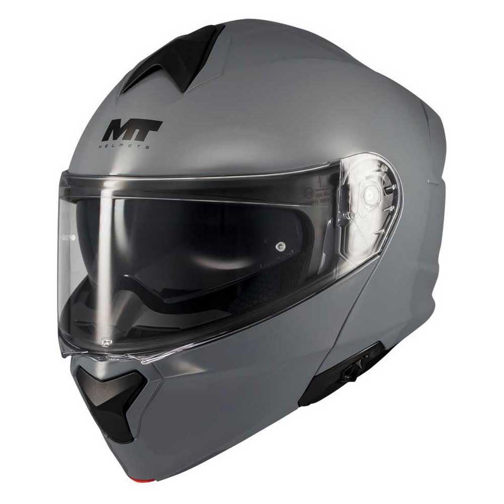 MT Helmets Genesis SV – Casco Moto Modular con Visor Solar Retráctil, Calota HIRP, Pantalla Antivaho y Preparado para Intercomunicador | Homologado ECE 22.06 & DOT
