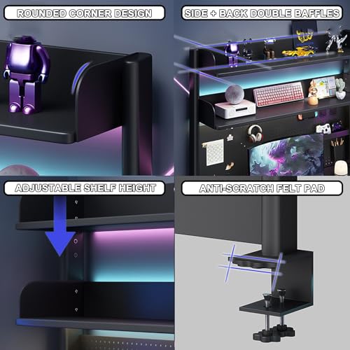 Unité d'extension d'étagère de bureau pour ranger vos accessoires - 6