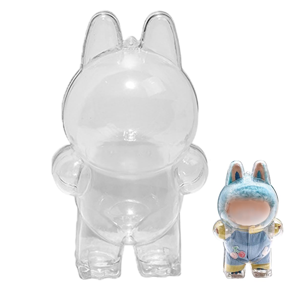 Amazon.co.jp: labubu ケース クリアカバー 透明TPU Sediven 収納