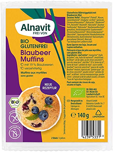 Alnavit Blaubeer Muffins bio 140g Cover
