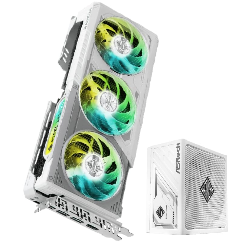 新品ASRock RadeonRX9070 XT steel Leged ASRock > AMD Radeon™ RX 9070 XT Steel Legend 16GB