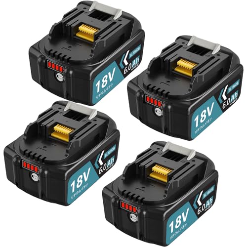 マキタ BL1860B リチウムイオンバッテリー 18V6.0Ah 4個 Amazon | マキタ リチウムイオンバッテリBL1860B 18V 6.0Ah A
