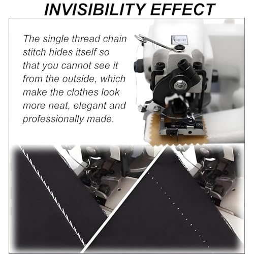 Machine point aveugle portable pour réussir vos ourlets invisibles de jupes