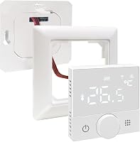 KETOTEK WiFi okos termosztát kazánhoz padlófűtéshez Alexa kompatibilis 8