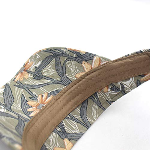 Beerty Boné de beisebol para mulheres e homens, chapéu de beisebol de verão vazio com estampa floral