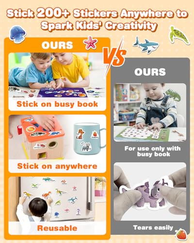 Save 13% on Montessori Busy Book for Toddlers with Code JMIWGGMK