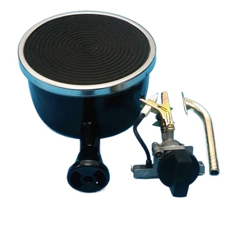 Quemador infrarrojo circular para quemador de cocina de gas líquido natural, accesorios redondos infrarrojos negros (B)