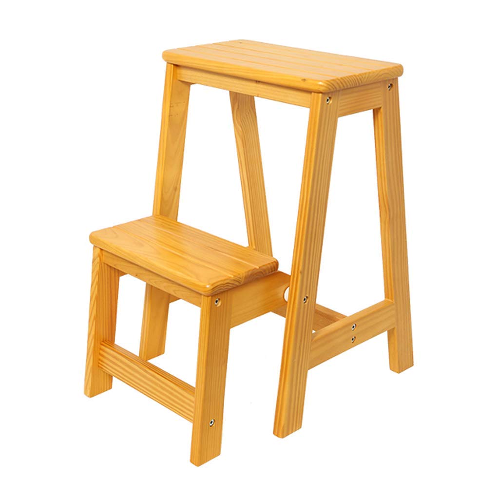 Marchepied en bois de qualité supérieure escabeau robuste de salon