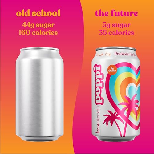 Image of Poppi Prebiotic Soda, Punch Pop, 12 Oz, 12 Pack