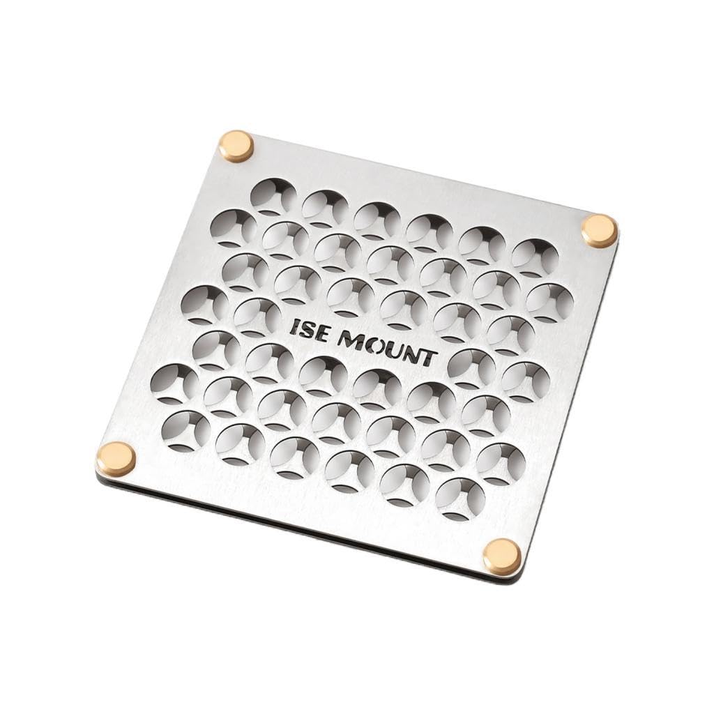 BNF® Stainless Steel Coaster Square Multipurpose Square Cup Mat for Home Pans Bar Round Hole-Home & Kitchen-Craft Materials-Basket Making-Weaving Mats-image-24