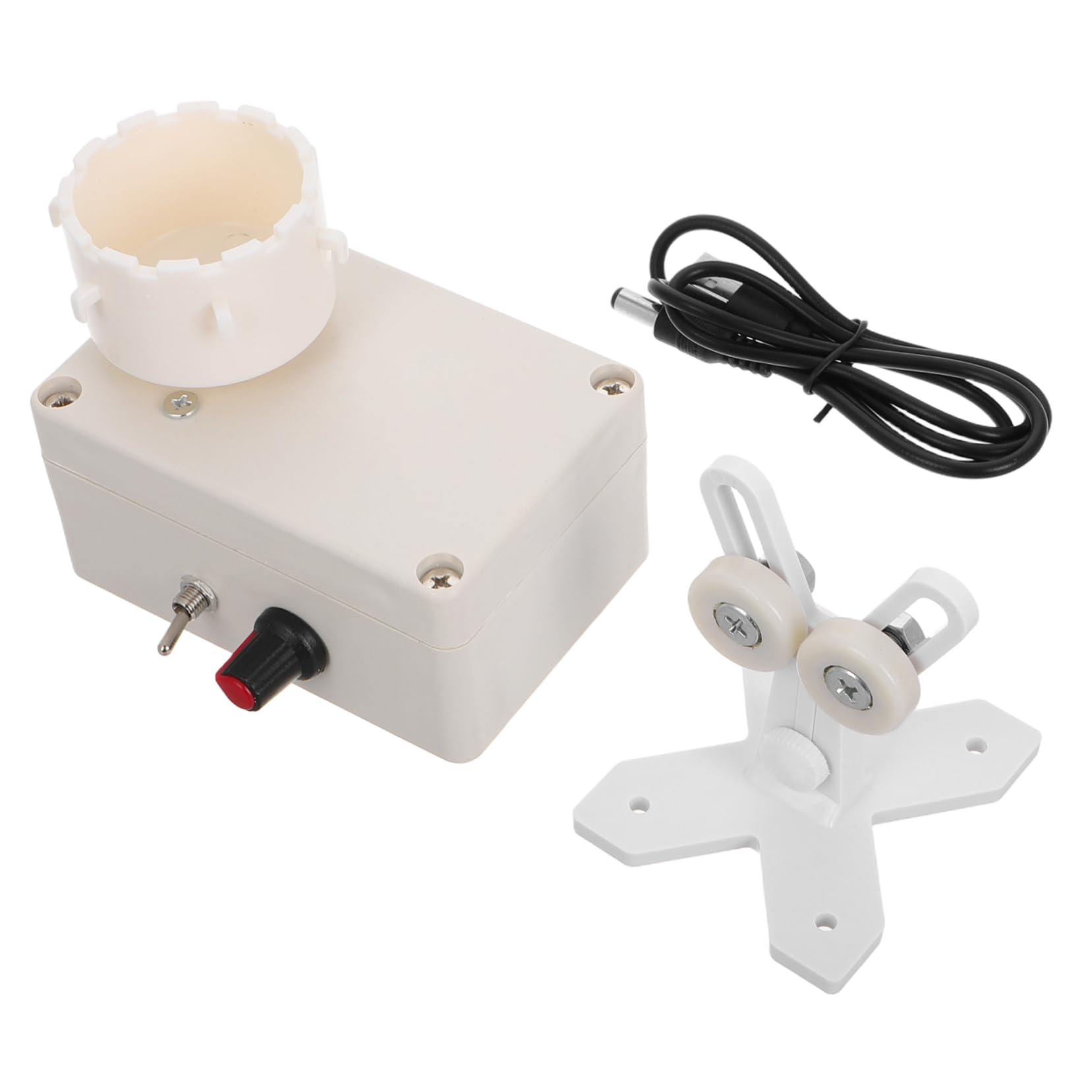 GALPADA Rod Dryer Rotating Fishing Pole Rack Electric Rod Winding Sturdy Construction