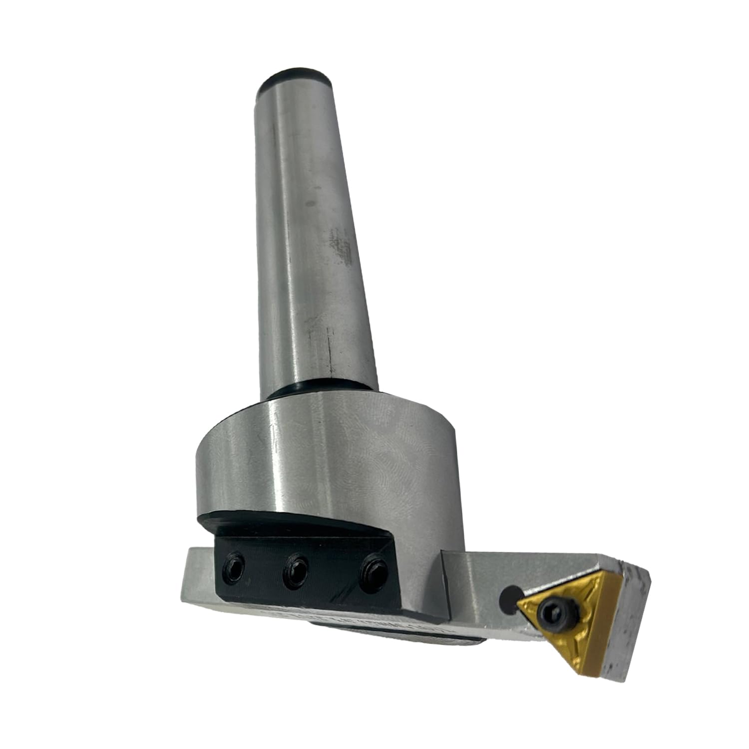 Fraise à mouches de 50 mm pour fraiseuses et tours avec insert en carbure remplaçable - Tige 3MT (M12 x 1,75 mm)